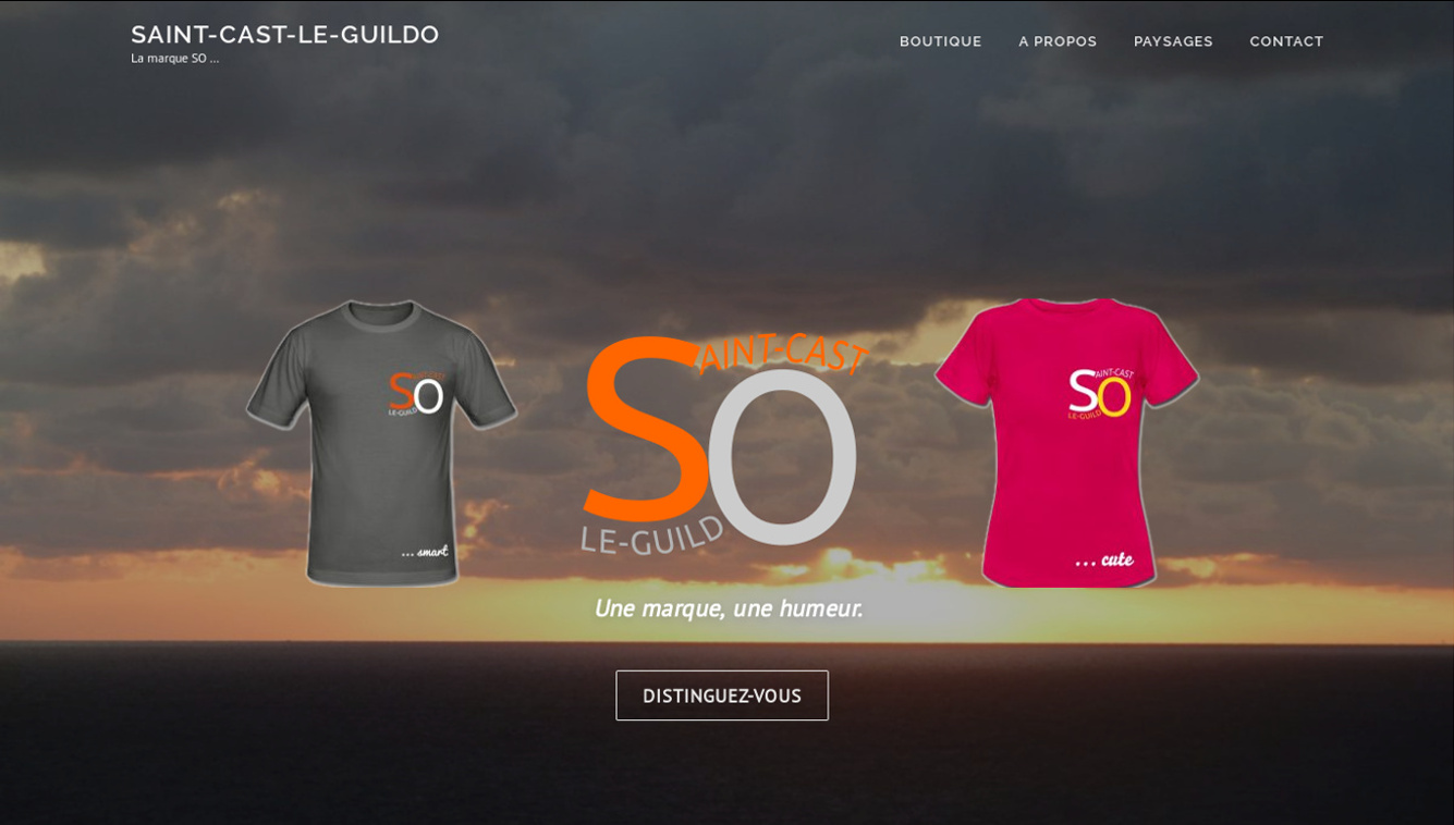 T-shirts et pulls Saint-Cast. Saint-cast-le-guildo.com - Creation de site web avec Bigot Consulting